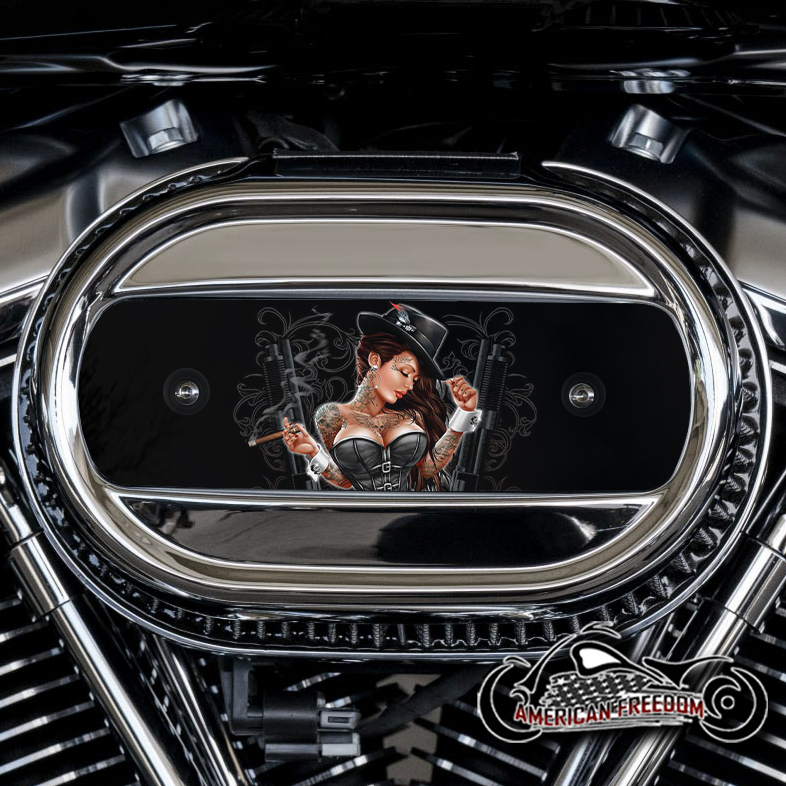 Harley Davidson M8 Ventilator Insert - Gangster Pin Up 2